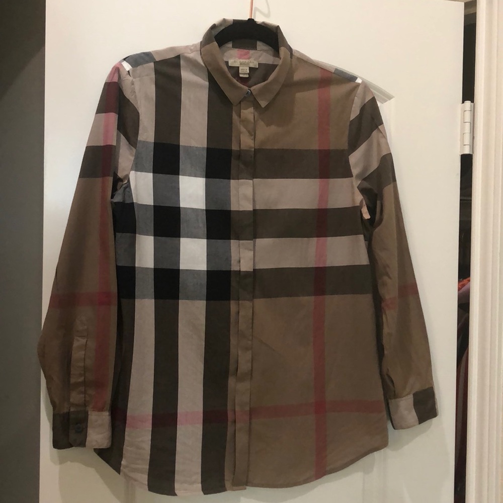 100% Authentic “BURBERRY” Check Pattern